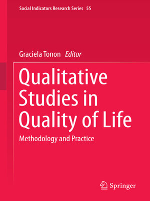 cover image of Qualitative Studies in Quality of Life